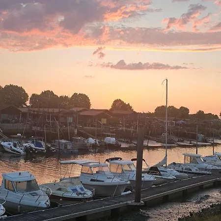 Daire Joli T2 Dans Petite Avec Vue Port La Teste-de-Buch